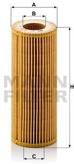 MANN-FILTER HU722y pro vozy ALFA ROMEO, FIAT