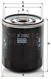 MANN-FILTER W7062