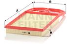 MANN-FILTER C4287/2 pro vozy SEAT;SKODA;VW