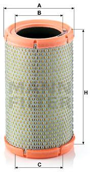 MANN-FILTER C1145/6 pro vozy NISSAN;RENAULT