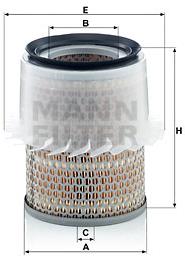 MANN-FILTER C16148 pro vozy MITSUBISHI