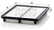 MANN-FILTER C3033 pro vozy KIA