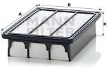 MANN-FILTER C2735 pro vozy HYUNDAI