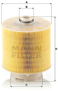 MANN-FILTER C17137x pro vozy AUDI