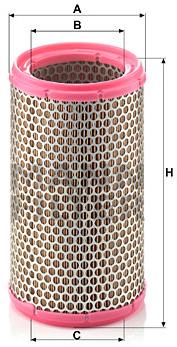 MANN-FILTER C1589/3 pro vozy ALFA ROMEO;LANCIA