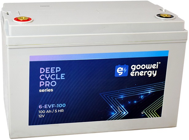 GOOWEI ENERGY 6-EVF-100, baterie 12V, 100Ah, ELECTRIC VEHICLE