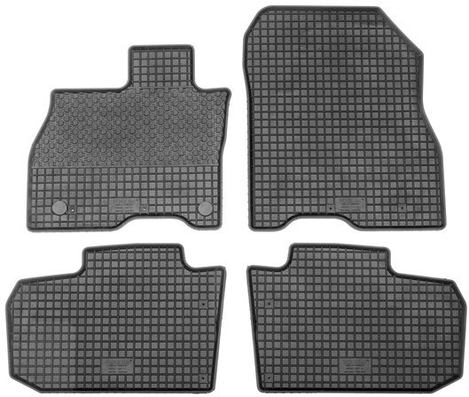 RIGUM NISSAN Leaf 17- gumové koberečky černé