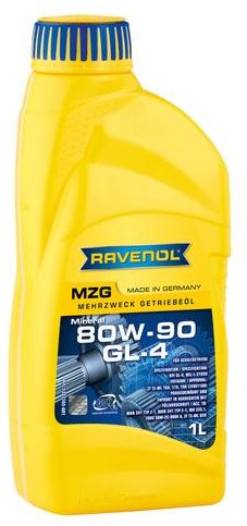RAVENOL Getriebeoel MZG SAE 80W-90 GL 4; 1 L