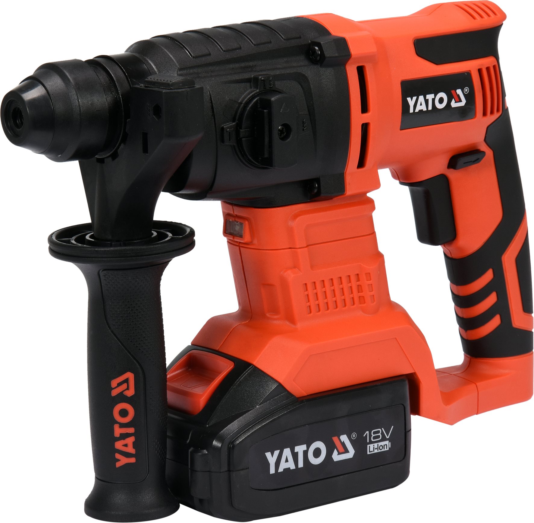 YATO Vrtací kladivo AKU 18V, 1x3Ah, SDS-plus v sadě YT-82770