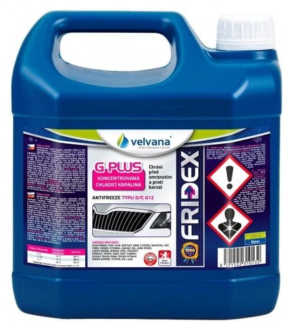Fridex G Plus G12 3l červený