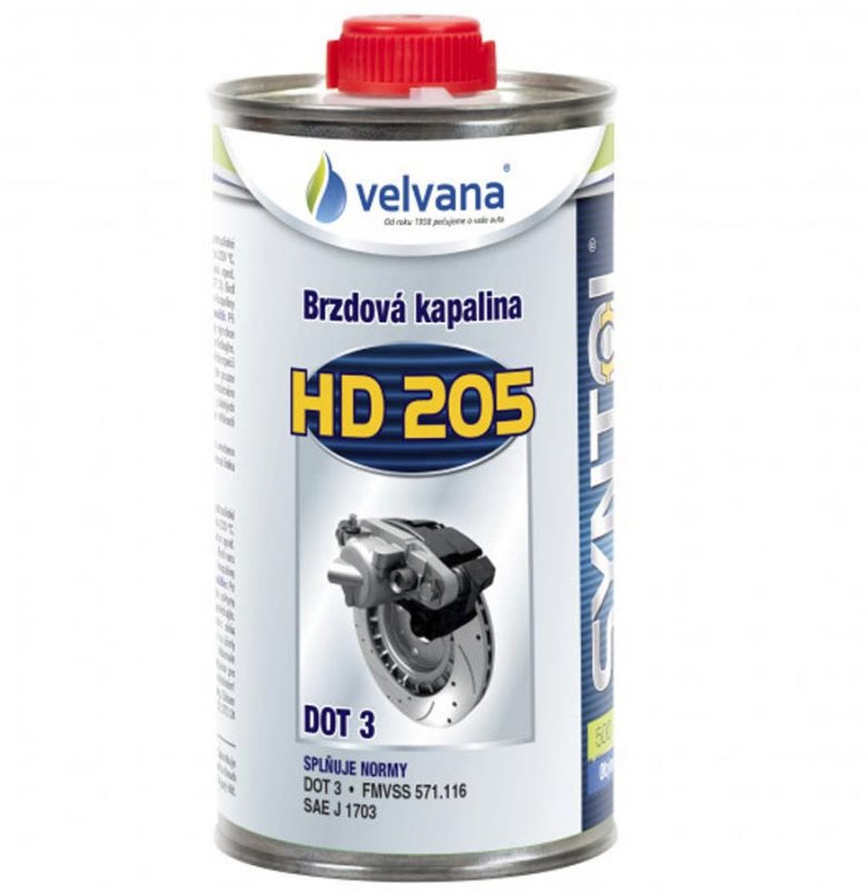 VELVANA Brzdová kapalina Syntol HD205 DOT3 500ml