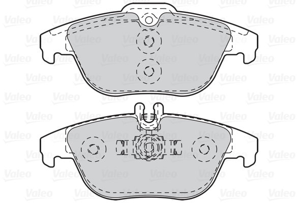VALEO Brzdové destičky 302121