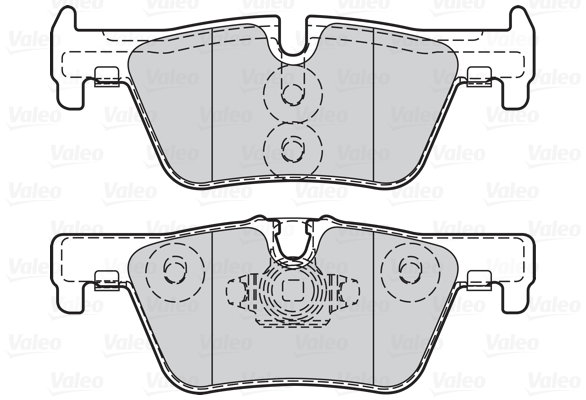 VALEO Brzdové destičky 302142