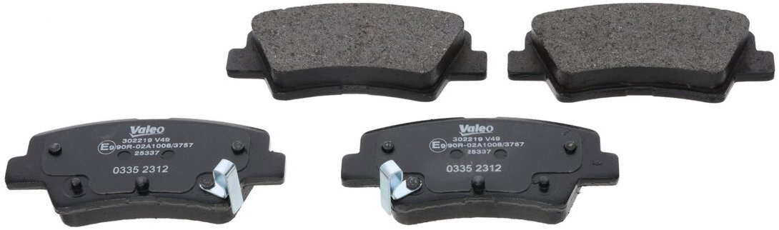 VALEO Brzdové destičky 302219