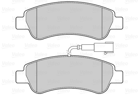 VALEO Brzdové destičky 302223