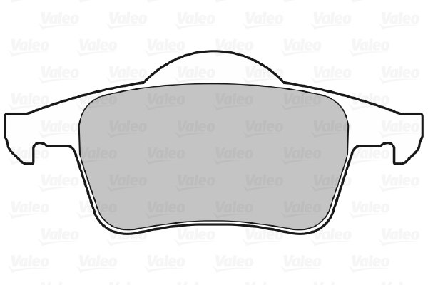 VALEO Brzdové destičky 598480