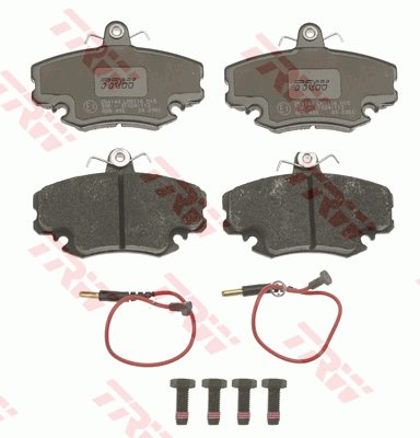 TRW Brzdové destičky GDB400