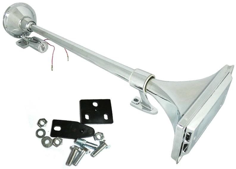 ALLRIDE Vzduchová fanfára houkačka s ovládáním 24V délka 640mm