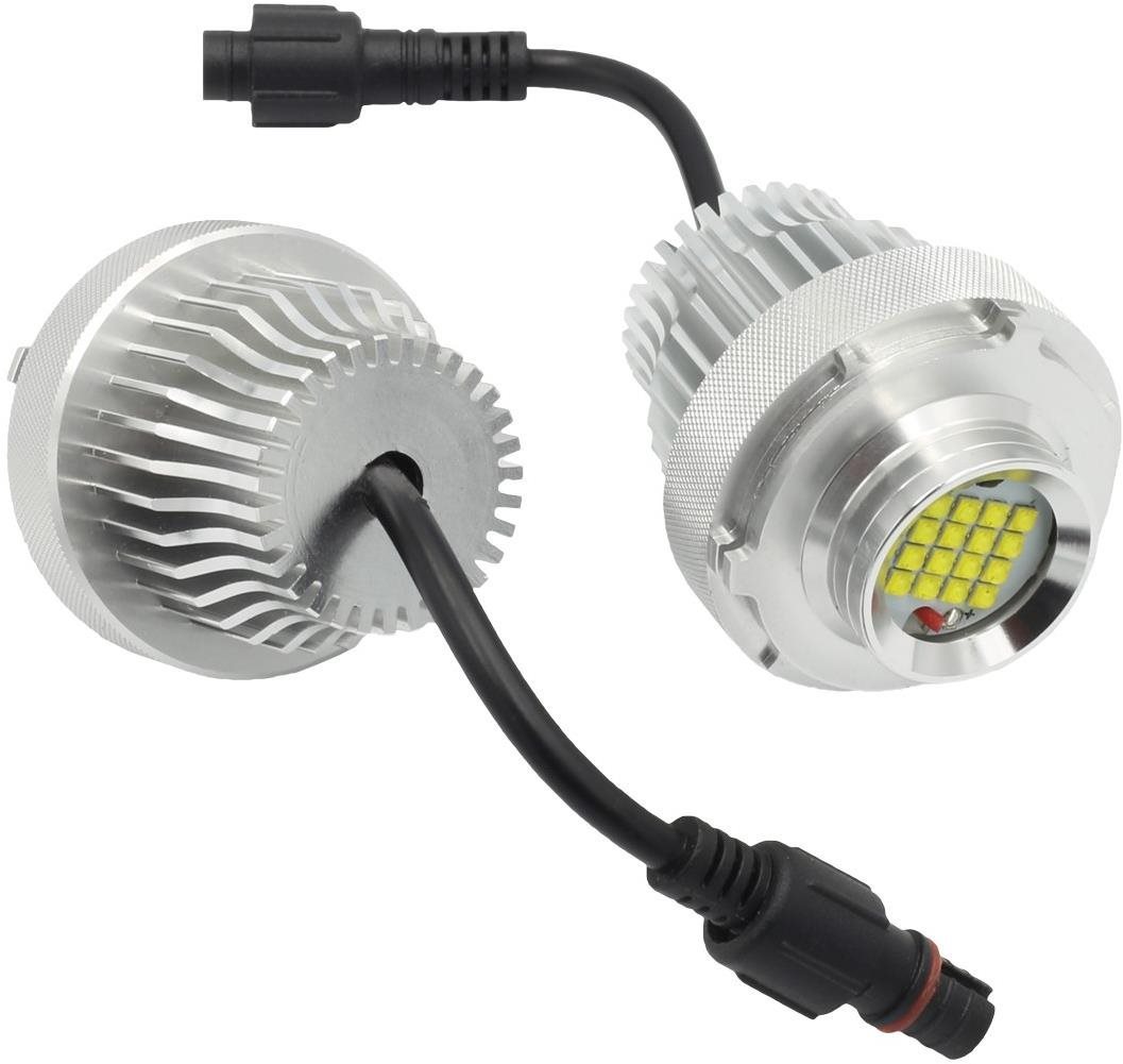 UNI LED ŽÁROVKY ANGEL EYES 30W BMW 5 E60 E61 LCI 2007-2010 HALOGEN bílá MS-043231