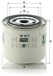 MANN-FILTER W917