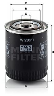 MANN-FILTER W930/11