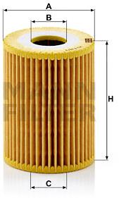 MANN-FILTER HU719/3x