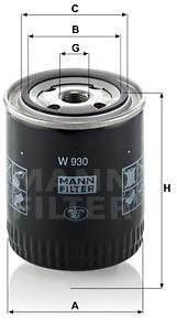 MANN-FILTER W930