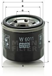 MANN-FILTER W6011