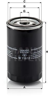 MANN-FILTER W719/12