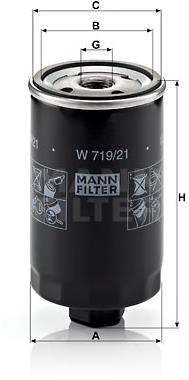MANN-FILTER W719/21
