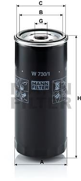 MANN-FILTER W730/1