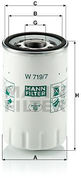 MANN-FILTER W719/7