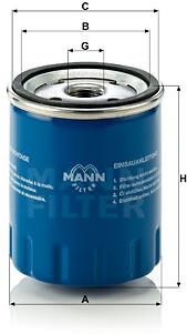 MANN-FILTER W712/15