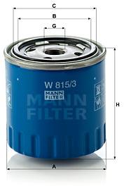 MANN-FILTER W815/3
