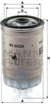 MANN-FILTER WK842/24