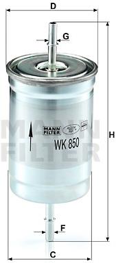 MANN-FILTER WK850