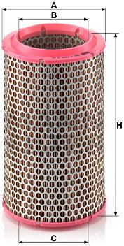 MANN-FILTER C1589/2