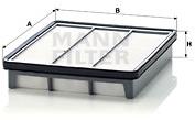 MANN-FILTER C2542