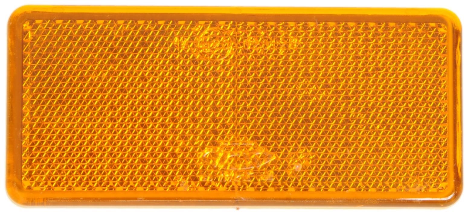 ACI Odrazka oranžová obdélníková 90x40 mm samolepící