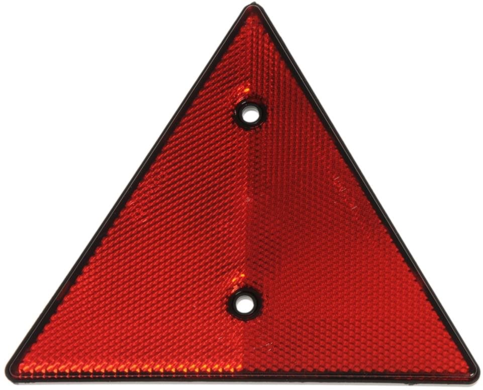 ACI Odrazový trojúhelník, plast, 158x138 mm (pro 2x šroub M5)