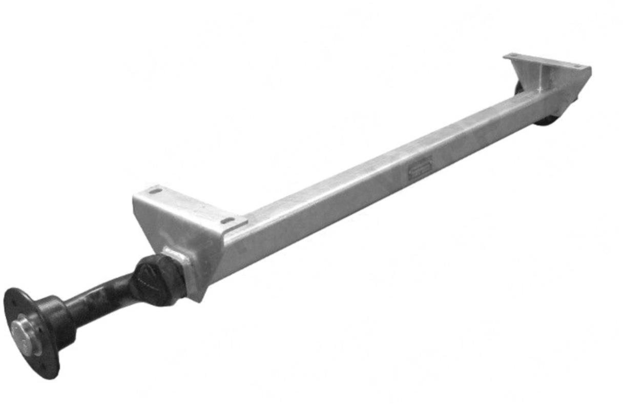 KNOTT Náprava VG 7-L (750 kg) rozteč patek 1000 mm, zvýšené patky (4x100)