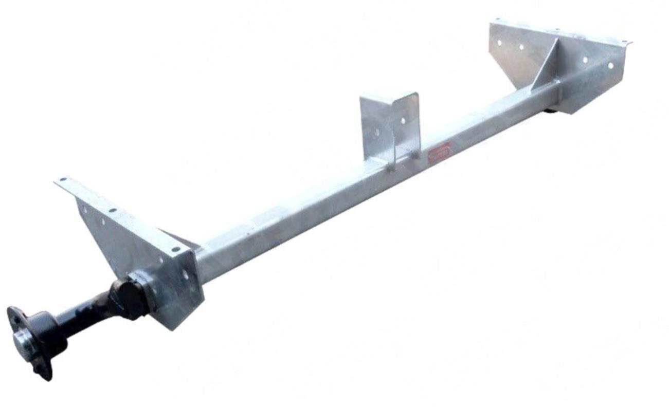 KNOTT Náprava VG 7-L (750 kg) rozteč patek 1237 mm, vysoké patky (4x100)