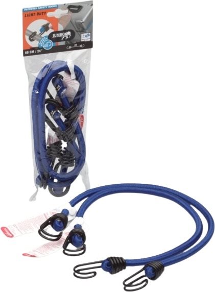 ACI Gumicuk s 2 dvojitými háky, 60 cm, 2 ks