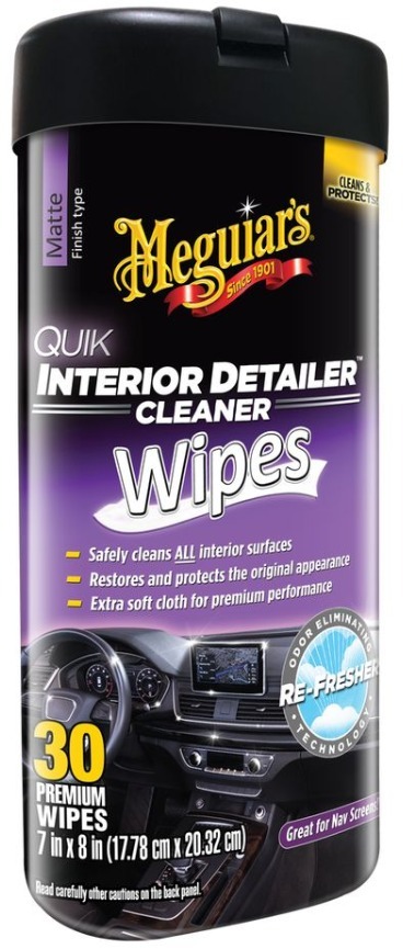 Meguiar's Quik Interior Detailer Wipes