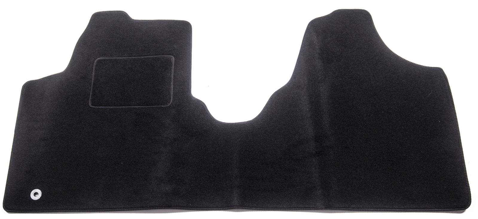 ACI textilní koberce pro FIAT Scudo 07- černé (3 sedadla- 1 ks)