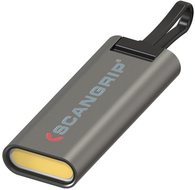 SCANGRIP FLASH MICRO R - LED svítilna na klíče, nabíjecí, 75 lumenů