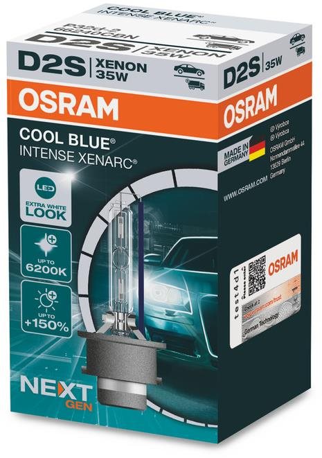OSRAM Xenarc CBI Next Generation, D2S, 35W, 12/24V, P32d-2, 1ks