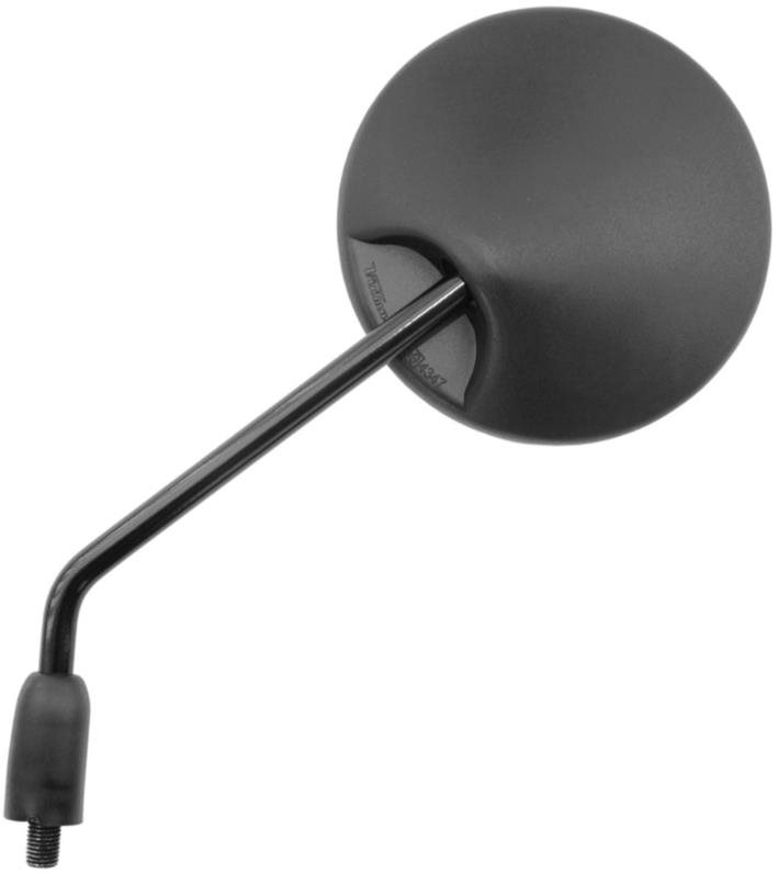 Q-TECH zpětné zrcátko plastové (závit pravý M10, průměr skla 125 mm), L=P