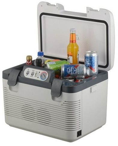 COMPASS Chladící box s display 220V/24V/12V DOUBLE