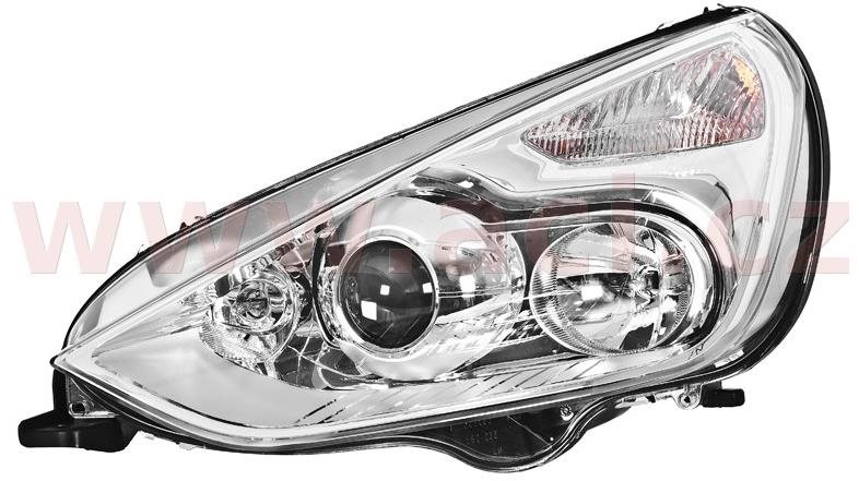 HELLA FORD Galaxy 06- př. světlo BI-XENON D1S+H1 s natáčením do zatáčky (prvovýroba) L